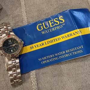 Guess Waterpro Silver Watch